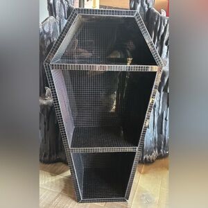 Black Geometric Shelf